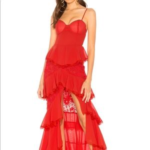 MAJORELLE Zelda Fitz Gown